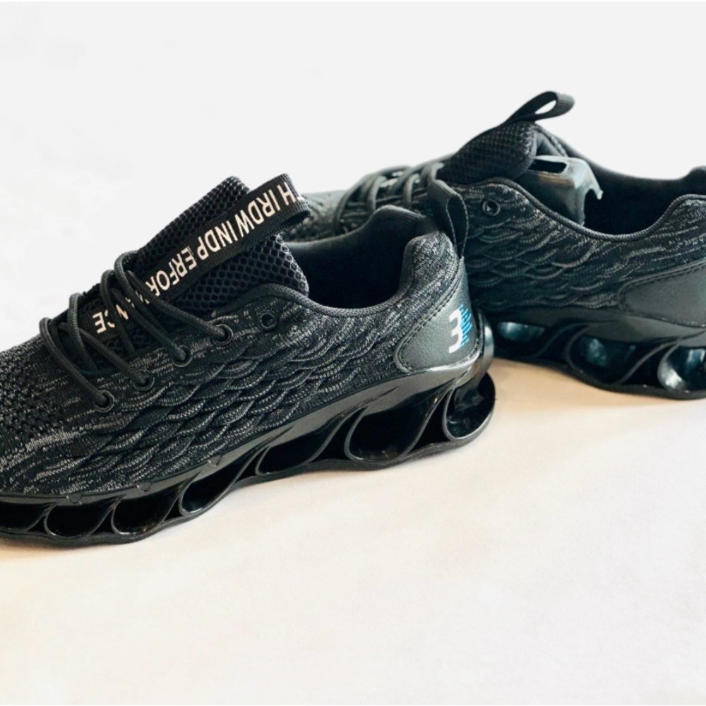 Sleek Black Athletic Shoes for Women
